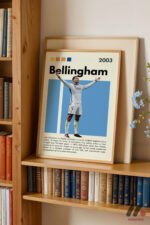 Bellingham Futbol Posteri Duvar Tablosu, Spor Severlere Hediye - Görsel 5