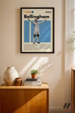 Bellingham Futbol Posteri Duvar Tablosu, Spor Severlere Hediye