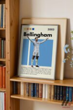 Bellingham Futbol Posteri Duvar Tablosu, Spor Severlere Hediye - Görsel 2