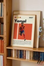 Yamal Futbol Posteri Duvar Tablosu, Spor Severlere Hediye - Görsel 5