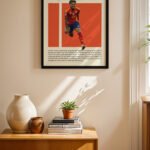 Yamal Futbol Posteri Duvar Tablosu, Spor Severlere Hediye