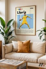 Lloris Futbol Posteri Duvar Tablosu, Spor Severlere Hediye - Görsel 6