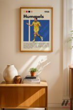 Hummels Futbol Posteri Duvar Tablosu, Spor Severlere Hediye - Görsel 4