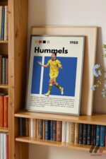 Hummels Futbol Posteri Duvar Tablosu, Spor Severlere Hediye - Görsel 2