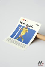 Hummels Futbol Posteri Duvar Tablosu, Spor Severlere Hediye - Görsel 7