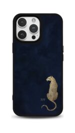 Lacivert Leopar 777 Glossy Telefon Kılıfı