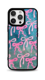 Pembe Fiyonklar Glossy Telefon Kılıfı