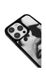 Siyah Beyaz Öpücük Glossy Telefon Kılıfı - Görsel 3