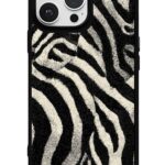 Zebra Deseni Glossy Telefon Kılıfı