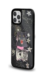 Yıldızlı Panter Glossy Telefon Kılıfı - Görsel 2