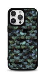 Tavus Kuşu Tüyü Glossy Telefon Kılıfı