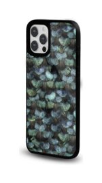 Tavus Kuşu Tüyü Glossy Telefon Kılıfı - Görsel 2